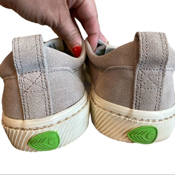 CARIUMA OCA Mens Low-Top Mystic Gray Canvas Sneakers - Picture 3 of 6